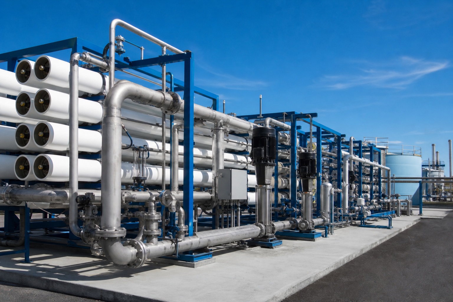 Industrial RO water treatment plant by Maxima