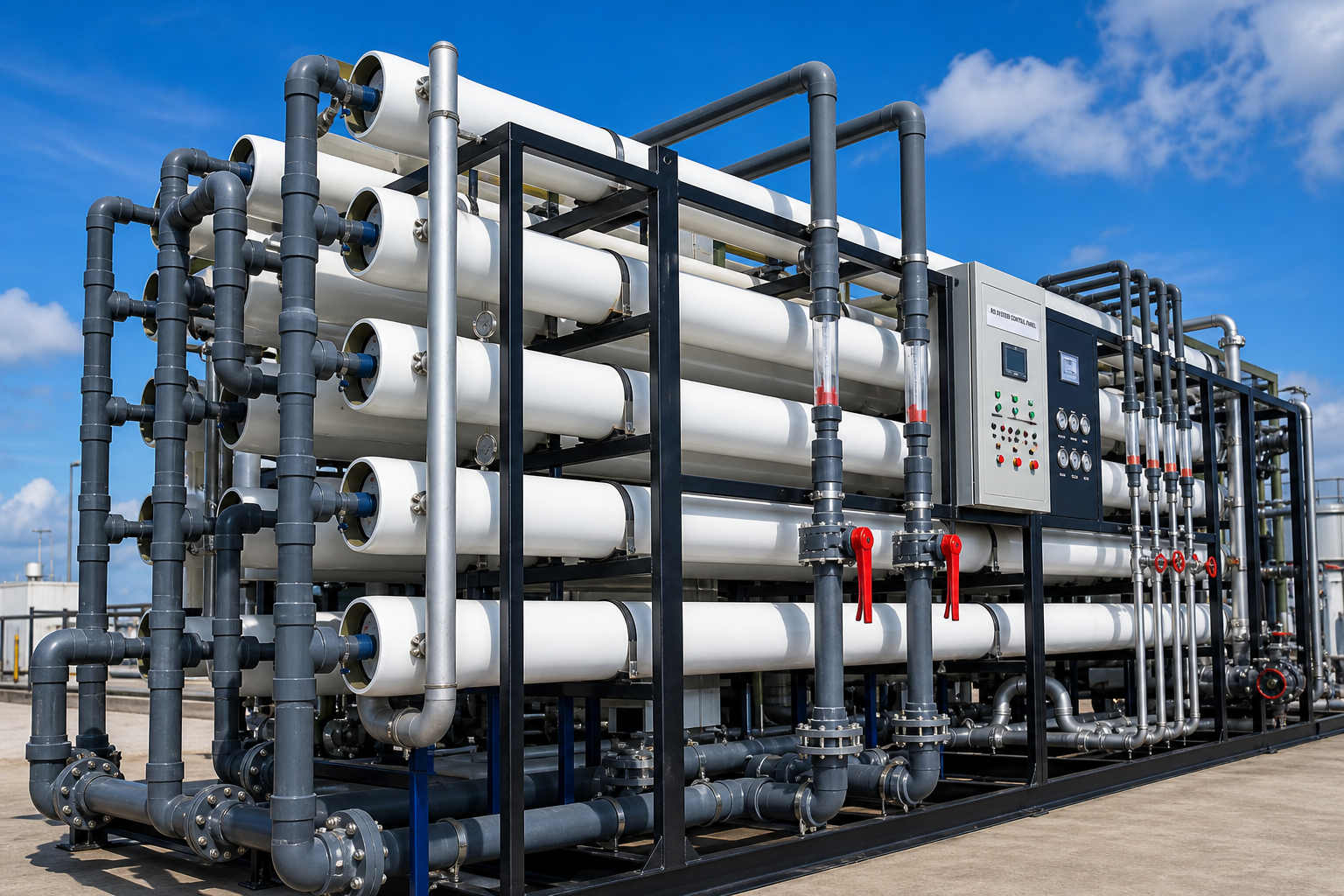 500 KLD Industrial RO Plant